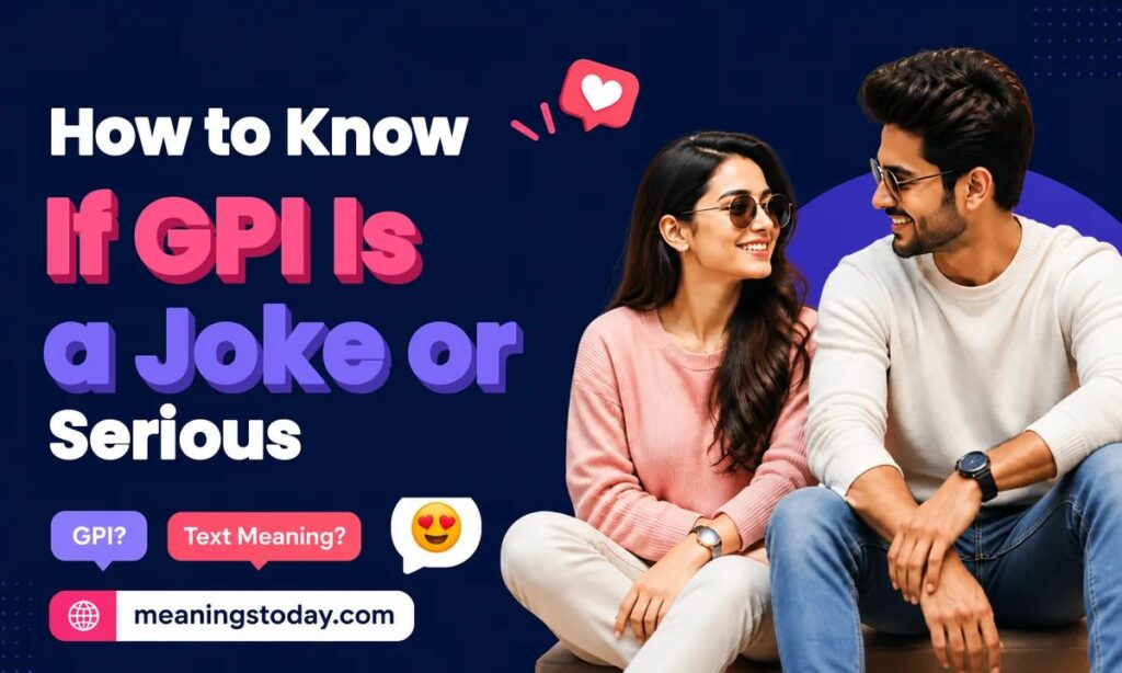 How to Know If GPI Is a Joke or Serious