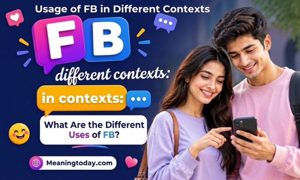 Usage of FB in Different Contexts