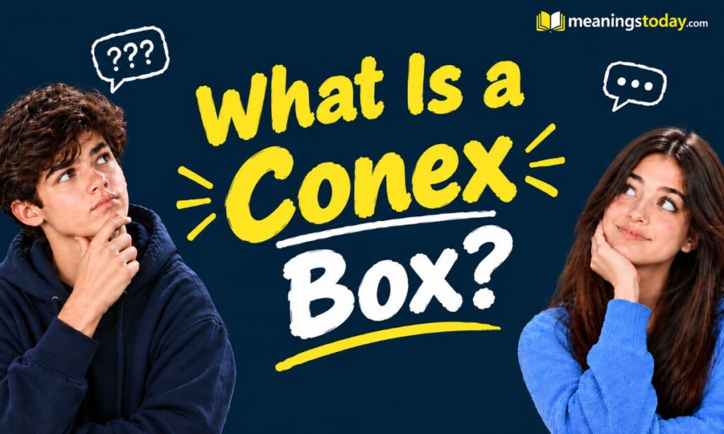 What Is a Conex Box_