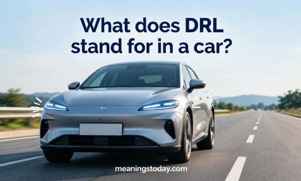 What does DRL stand for in a car_